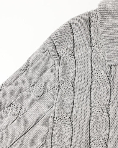 FLORENCE Cable Knit Polo