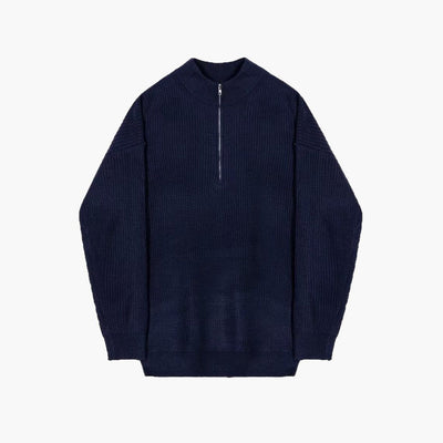 JEONJU Half Zip Sweater