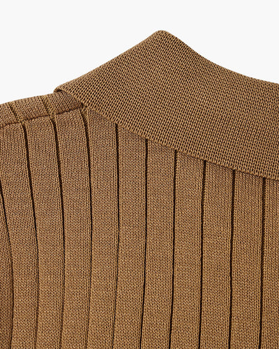 GIMCHEON Knitted Polo Shirt